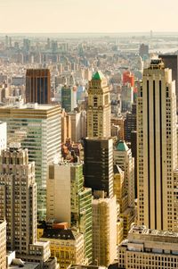 Low angle view of modern buildings