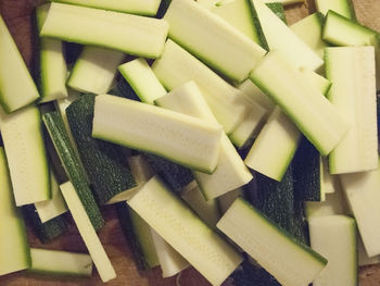 Close-up of food on table