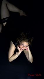 Portrait of a smiling young woman