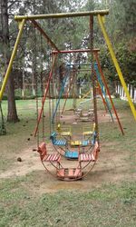 Swing at playground