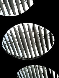 Low angle view of ceiling