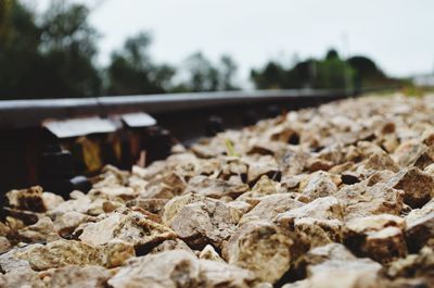 Close-up of stones