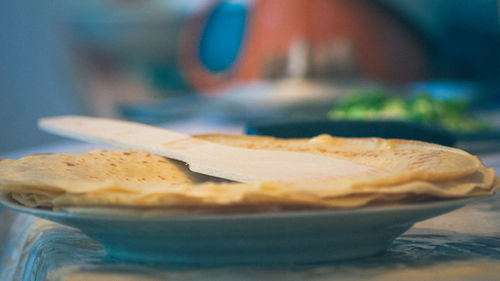 Close-up of food in plate