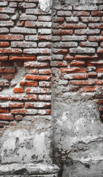 Full frame shot of weathered wall