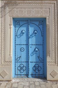 Entrance of building