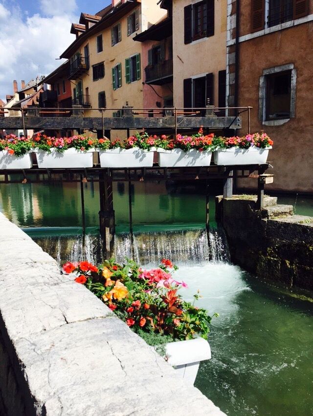 FOUNTAIN IN A CITY