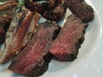 Close-up of food in plate