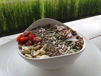 Close-up of food in bowl