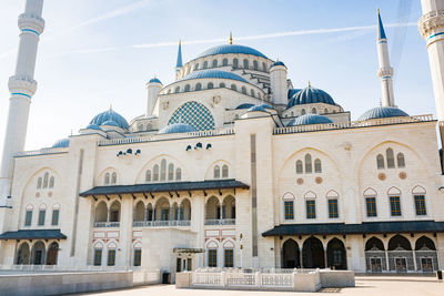 The camlica mosque in uskudar district of istanbul. new mosque in turkey