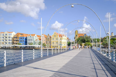 Buildings in city against sky