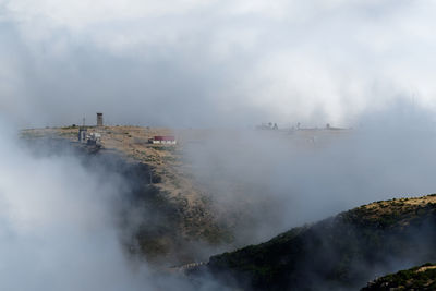 Panoramic view of sea against sky