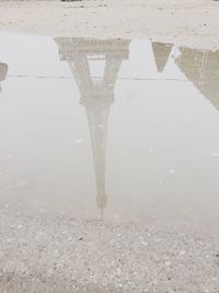 Close-up of puddle