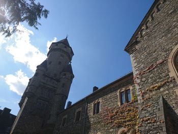 Low angle view of old building