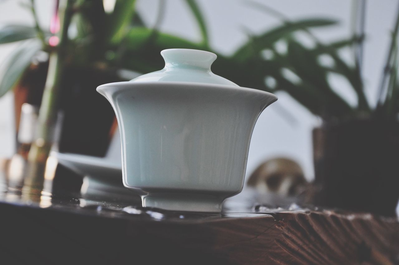 indoors, food and drink, focus on foreground, table, close-up, still life, freshness, sweet food, selective focus, food, coffee cup, dessert, indulgence, plate, refreshment, unhealthy eating, ready-to-eat, white color, no people, drink