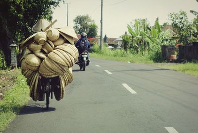 Car on road