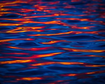 Full frame shot of illuminated water