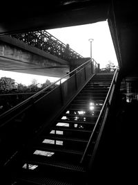 Low angle view of bridge
