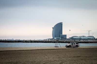 View of city at waterfront