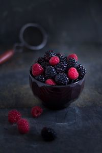 Close-up of strawberries