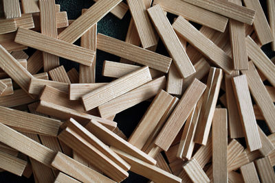 Close-up of wooden planks