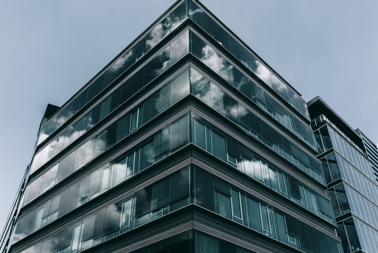 LOW ANGLE VIEW OF BUILDING