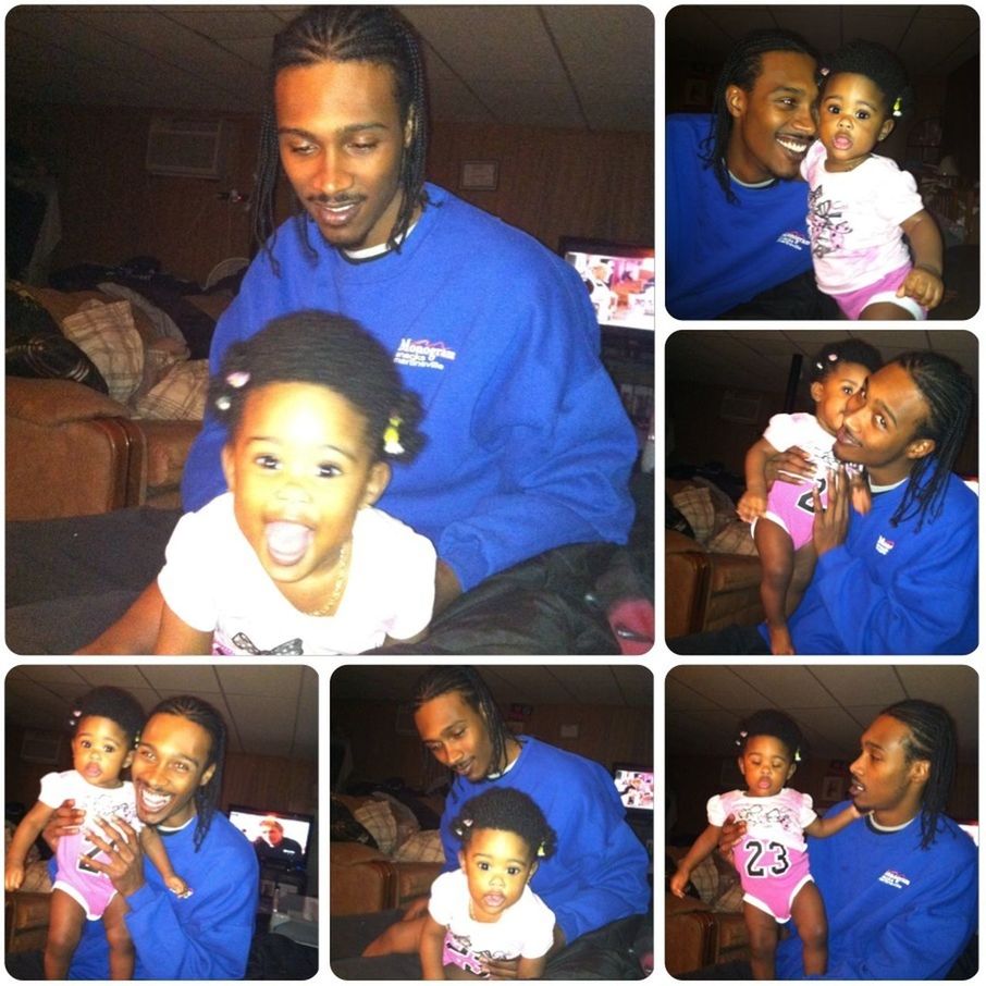 Fun time with her daddy