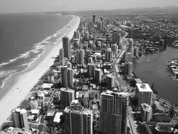 Aerial view of cityscape