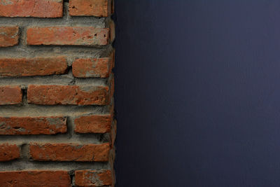 Close-up of brick wall