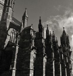 Low angle view of building against sky