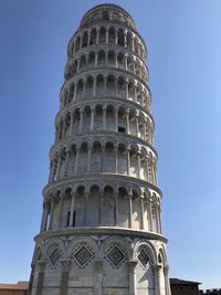 Low angle view of historical building against sky