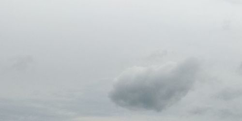 Low angle view of clouds in sky