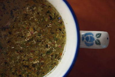 Close-up of drink on table