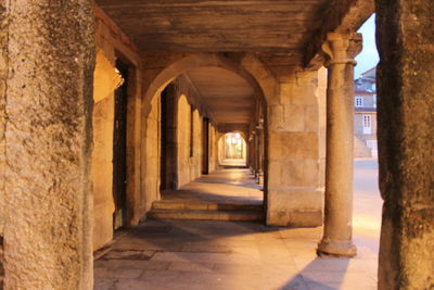 Corridor of building