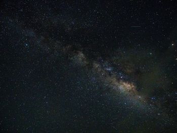 Low angle view of stars in sky