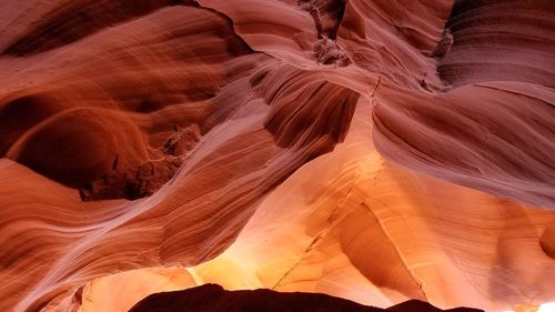 View of rock formations