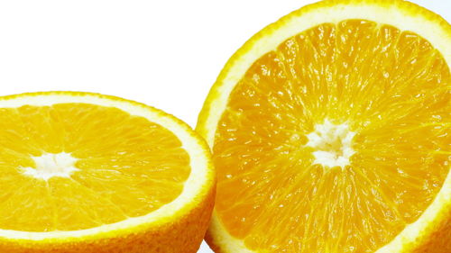 Close-up of orange slices