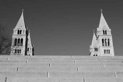 View of church