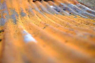 Full frame shot of cracked land