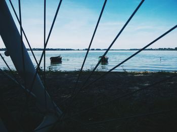 View of sea against sky