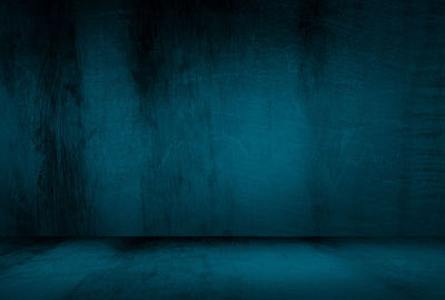 Abstract image of a blue wall