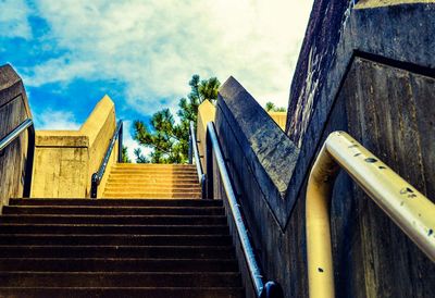 Low angle view of staircase