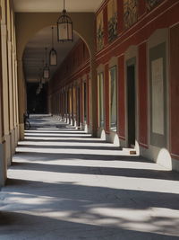 Corridor of building