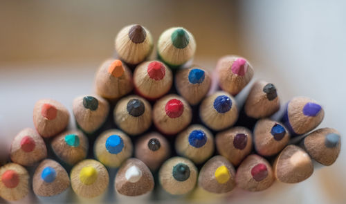 Close-up of multi colored candies