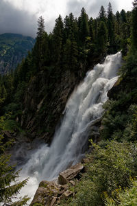 Krimml waterfalls , austria.