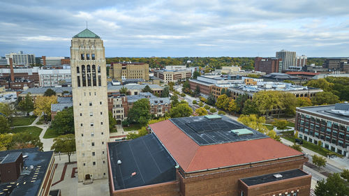 Buildings in city