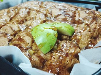Close-up of food on plate