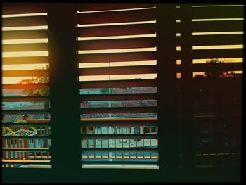 Close-up of window of building