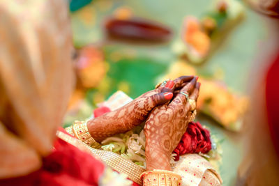 Hindu or indian wedding ceremony rituals and traditions 