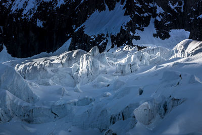 Snow covered landscape