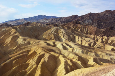 Zabriskie point at sunrise